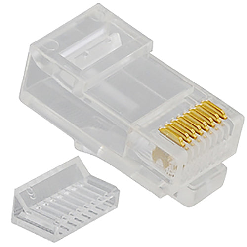 CAT5e 8P8C Stranded Modular Plug in 100 Pack