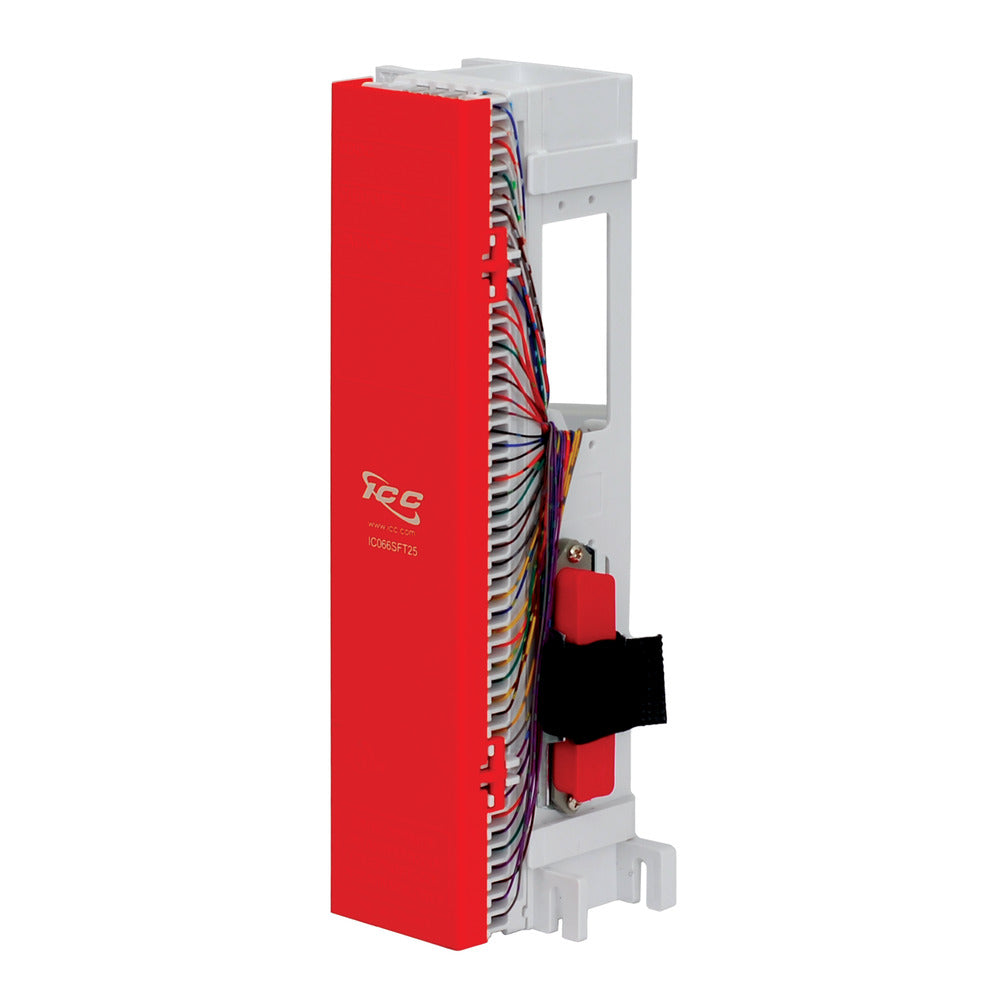 66 Wiring Block Pre-wired with 1 Female 25 Pair Telco Connector