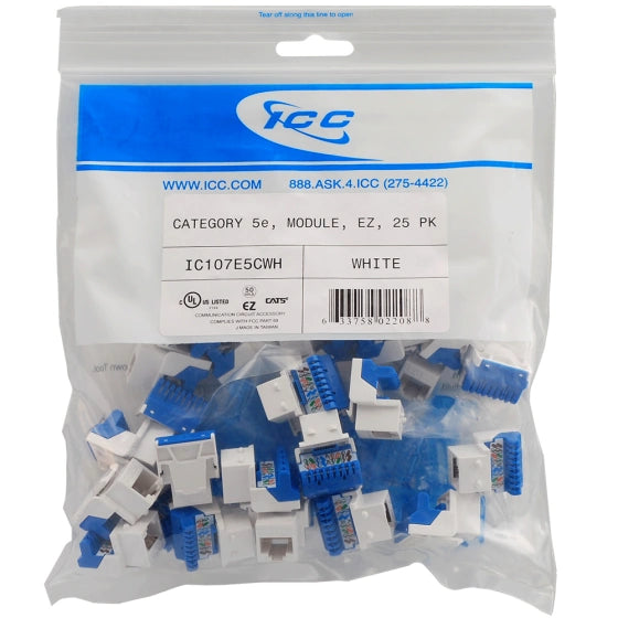 RJ45 Keystone Jack (25 Pack) Sale