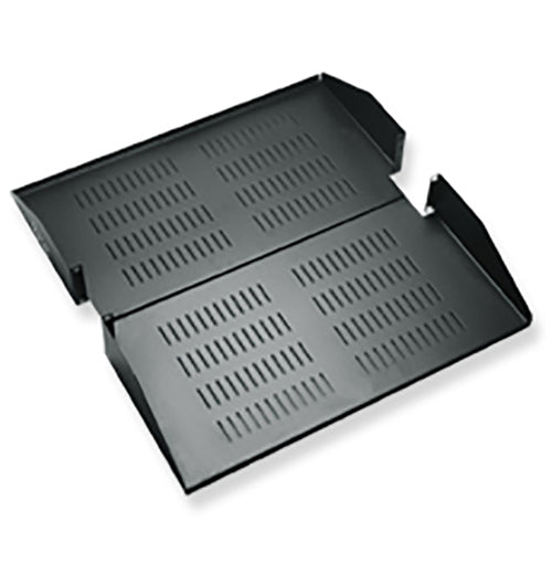 20″ Deep Vented Double-Sided Rack Shelf in 2 RMS