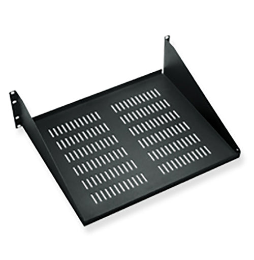 15″ Deep Vented Single-Sided Rack Shelf in 3 RMS