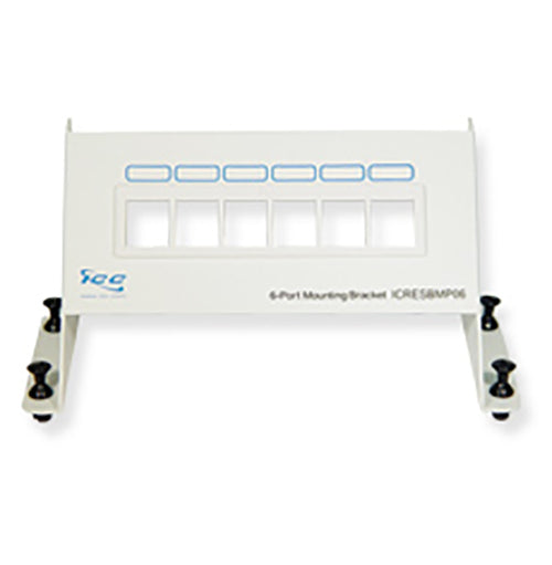 Blank Mounting Panel with 6 Ports