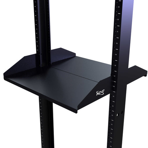 20″ Deep Double-Sided Rack Shelf in 2 RMS