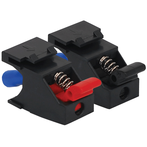 Spring Clip Audio Speaker Connectors in HD Style