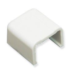 RACEWAY 3/4" END CAP WHITE