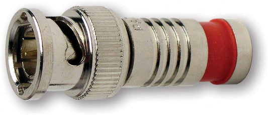 BNC RG6 Compression, Nickel Plated