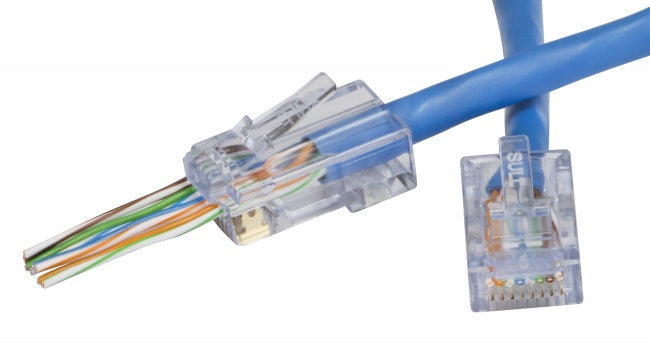 EZ-RJ45 CAT6 Connector (100 Box)