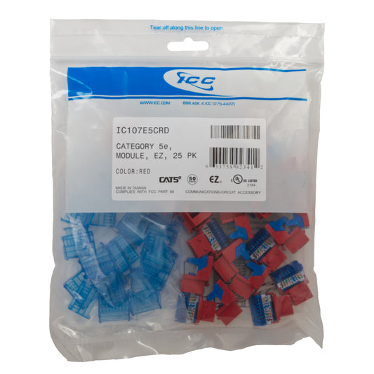 RJ45 Keystone Jack (25 Pack)