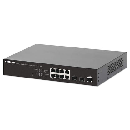 8-Port Gigabit PoE+ Web-Managed Switch 2 SFP