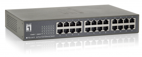 24-Port Fast Ethernet Switch – Rack Mount