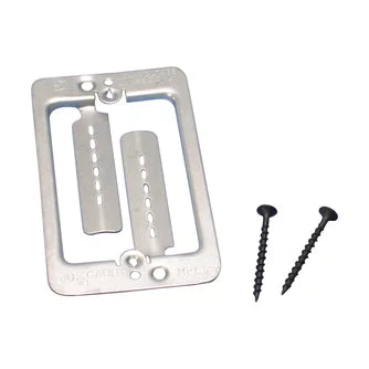 Low Voltage Mounting Plate, 2 Gang