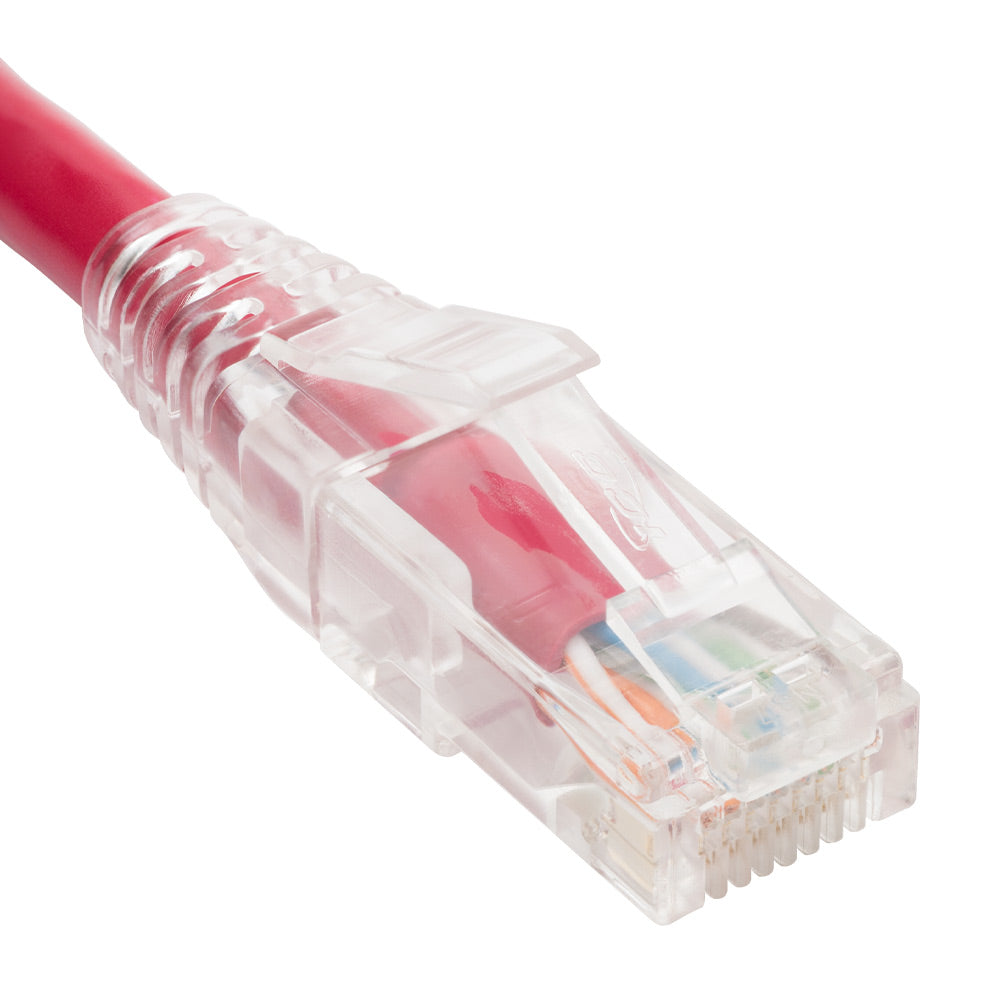 CAT6 Clear Boot Patch Cord (Single)