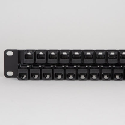 CAT5e Feed-Through Patch Panel for 48 Ports in 1 RMS