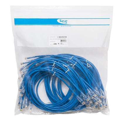 CAT6 Clear Boot Patch Cord (25Pkg)