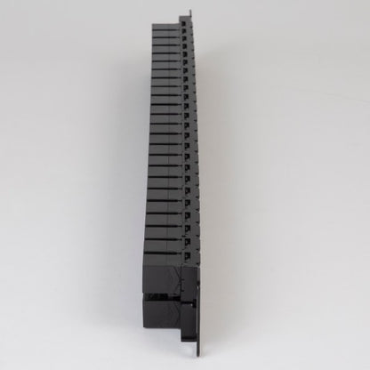 CAT6 Feed-Through Patch Panel with 48 Ports and 1 RMS