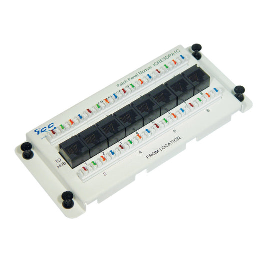 Data Module Premier Series CAT5e with 8 Ports