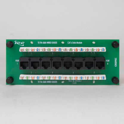 Data Module CAT6 with 8 Ports