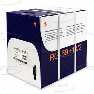 RG59 (BC)+18/2 (BC) 500' (Black)