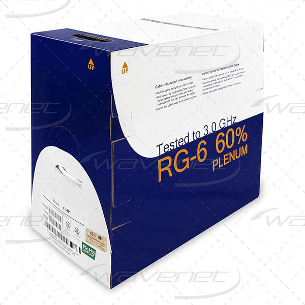 RG6 60% Dual Shield CMP