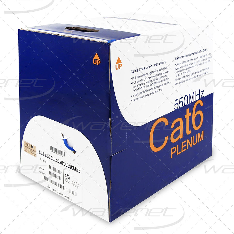 #23 4PR CAT6 550 CMP (Black)