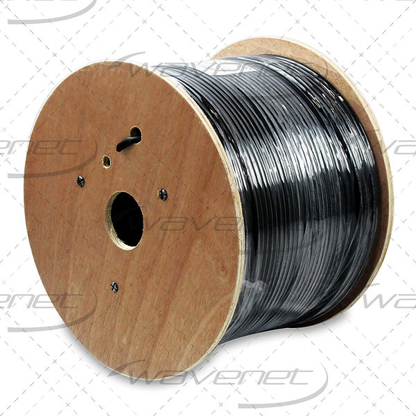 #23 CAT6A Outdoor UV Rated (Black)