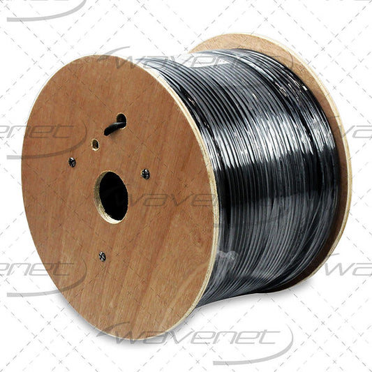 #23 CAT6A Outdoor UV Rated (Black)