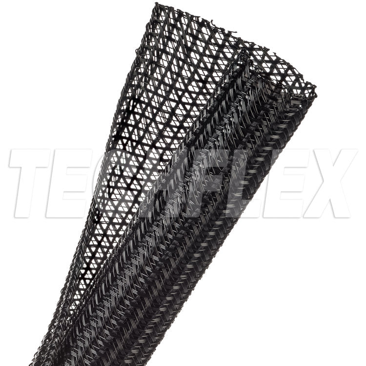 1" Flexo® F6® Split Braid Tube (Black)