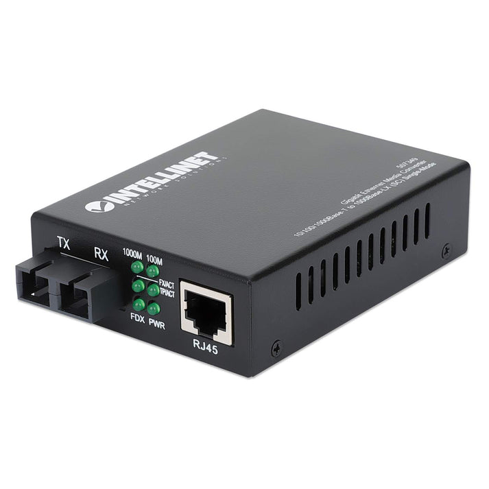 Gigabit Single-Mode Converter 10/100/1000 SC