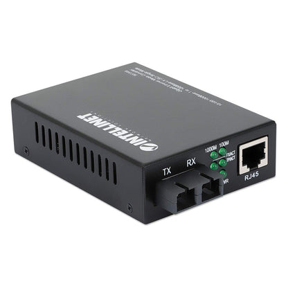 Gigabit Single-Mode Converter 10/100/1000 SC