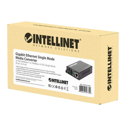 Gigabit Single-Mode Converter 10/100/1000 SC