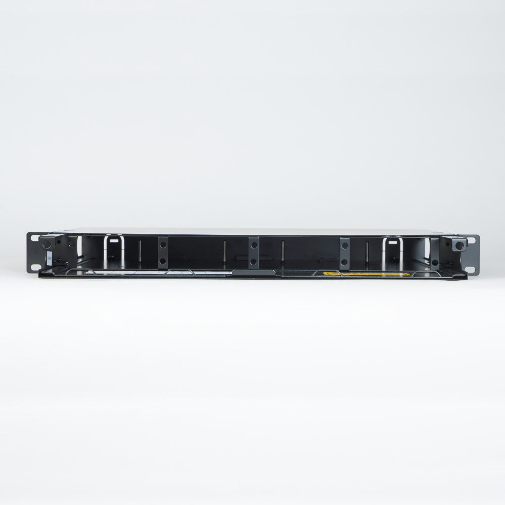 HD 1 RMS Fiber Optic Rack Mount Enclosure with 4 Slots for Adapter Panels or Cassettes