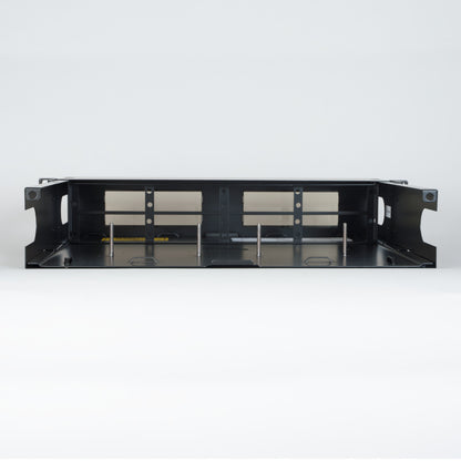 HD 2 RMS Fiber Optic Rack Mount Enclosure with 8 Slots for Adapter Panels or Cassettes