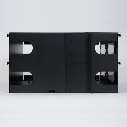 Classic 4 RMS Fiber Optic Rack Mount Enclosure with 12 Slots for LGX Compatible Adapter Panels or Cassettes