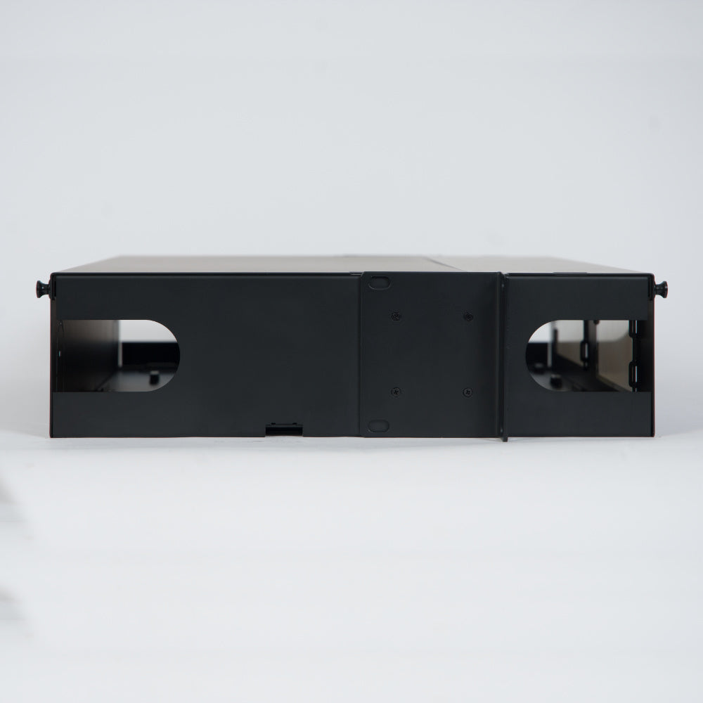 Classic 2 RMS Fiber Optic Rack Mount Enclosure with 6 Slots for LGX Compatible Adapter Panels or Cassettes