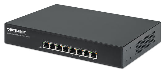 8-Port Gigabit PoE 140 Watt