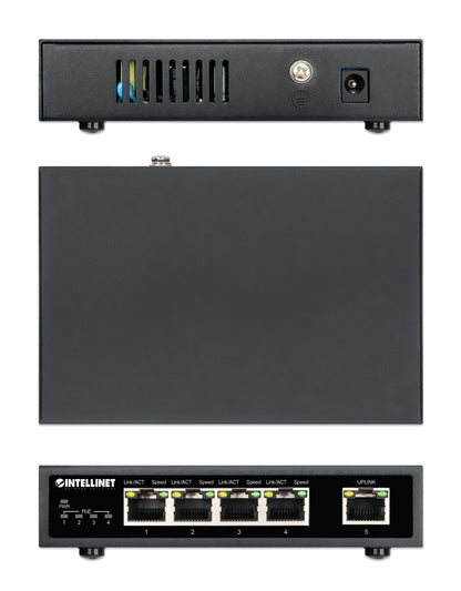 5-Port PoE+ Gigabit Ethernet Switch