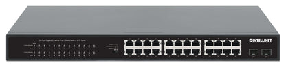 24-Port PoE+ Gigabit with 2 SFP Switch