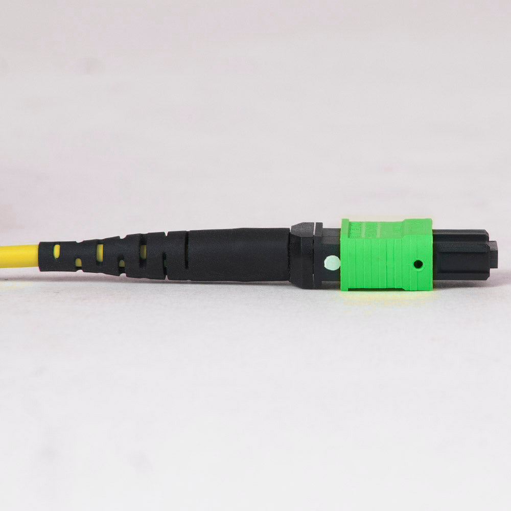 MTP-MTP Plenum Singlemode 9/125 (OS2) Type A Fiber Optic Patch Cable with 12 Fibers in Yellow