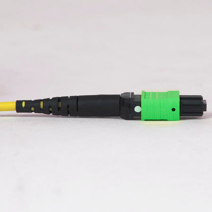 MTP-MTP Plenum Singlemode 9/125 (OS2) Type A Fiber Optic Patch Cable with 12 Fibers in Yellow