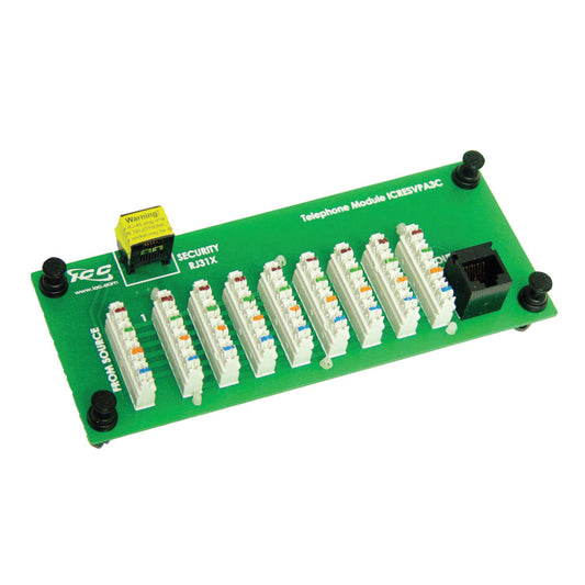 Telephone Module with RJ-31X, 8 Ports