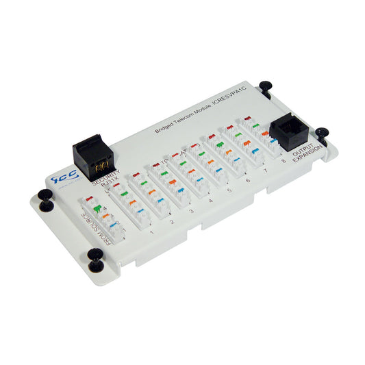 Telephone Module with Steel Bracket, RJ-31X 8 Ports